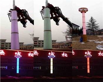  甘肅慶陽長慶橋8米景觀燈