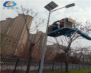 寧夏博思格西安工廠內路燈改造項目工程